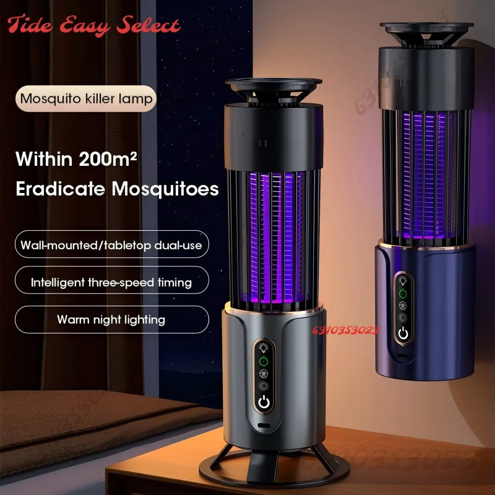 USB Muggenlamp met timer