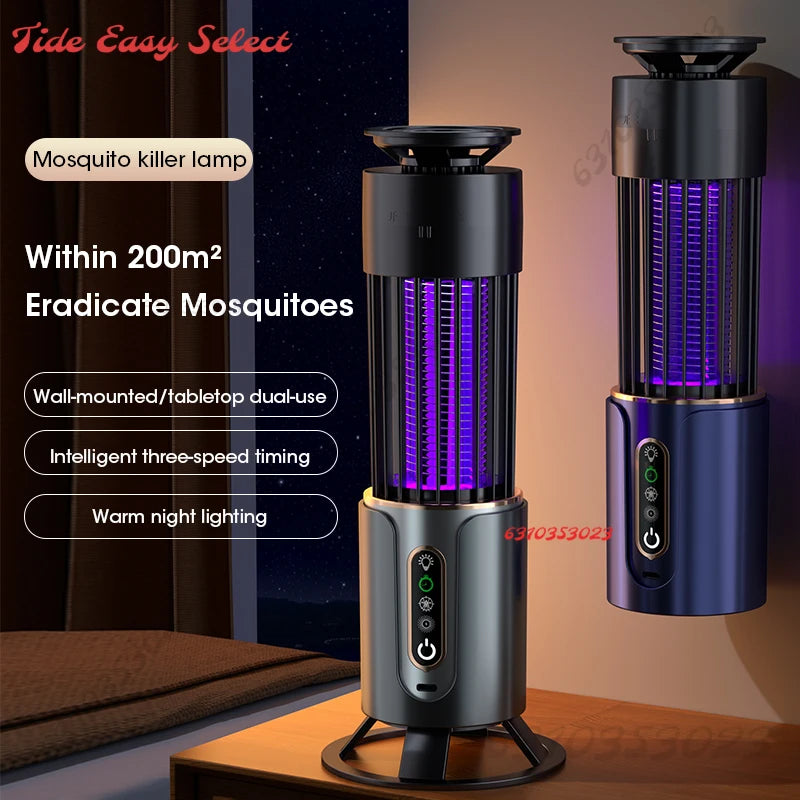 USB Muggenlamp met timer