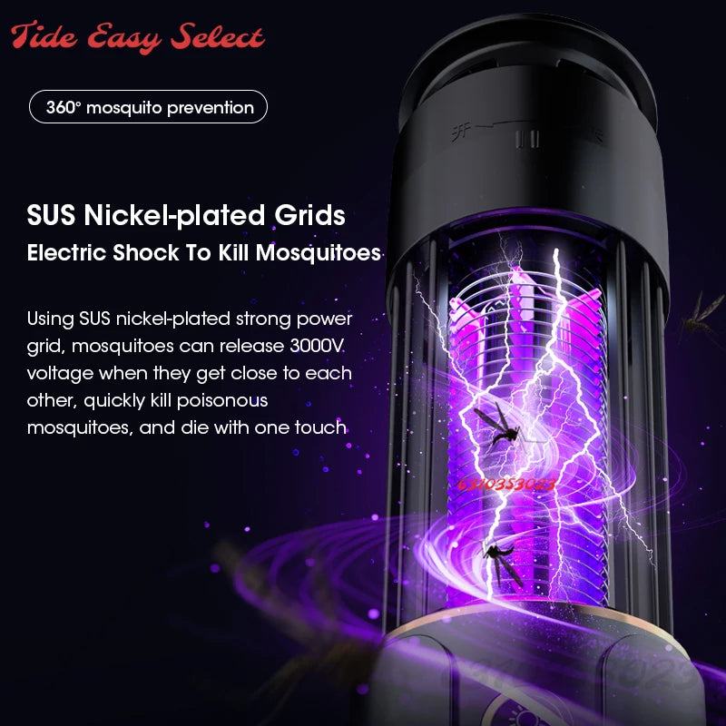 USB Muggenlamp met timer