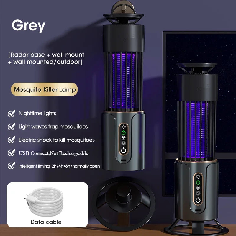 USB Muggenlamp met timer